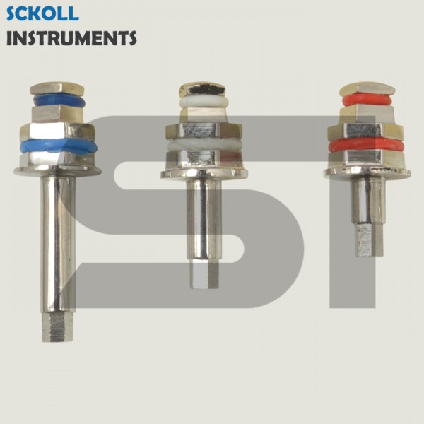 Universal Dental Implant Torque Wrench With Hex Drivers