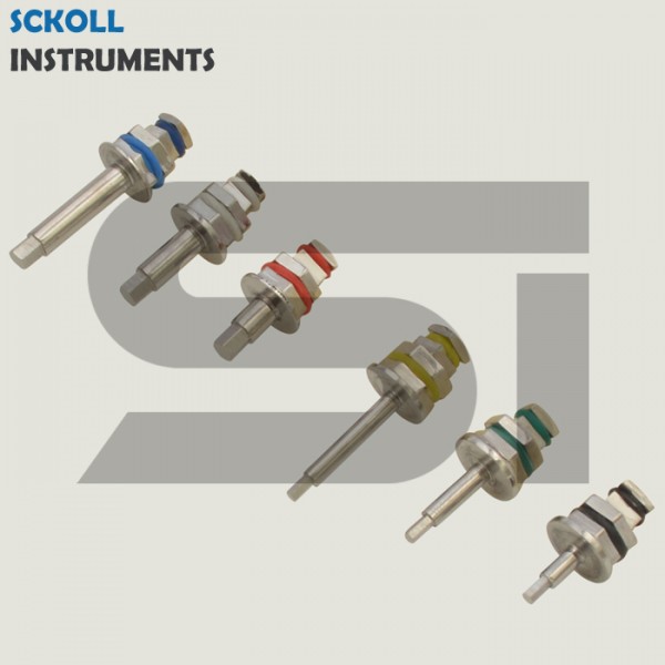 Universal Dental Implant Torque Wrench With Hex Drivers