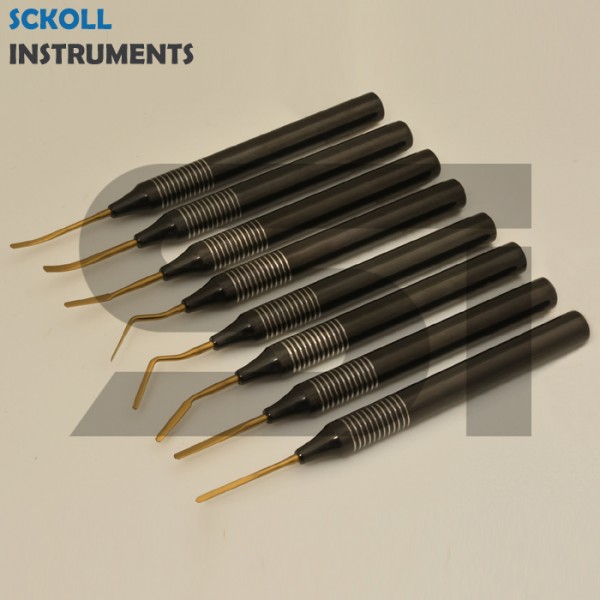 Flexible Periotome Serrated Blade Periodontal Titanium Root Extraction Set Of 8 Pcs