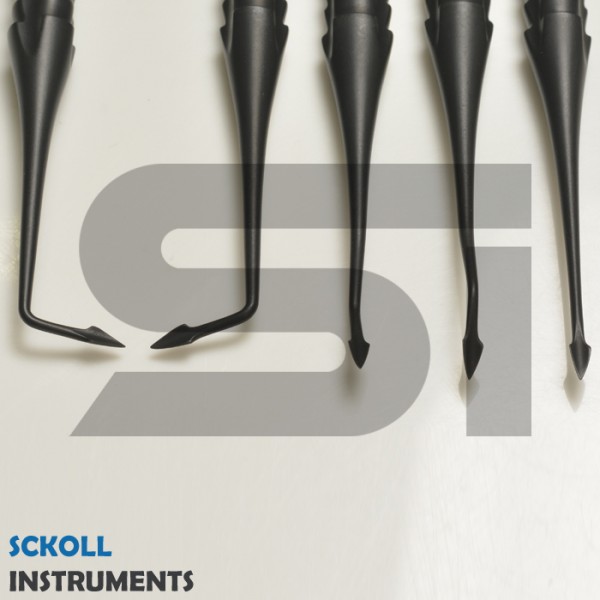 Spade PDL Elevator Set Of 5 Pcs (Black Coated)