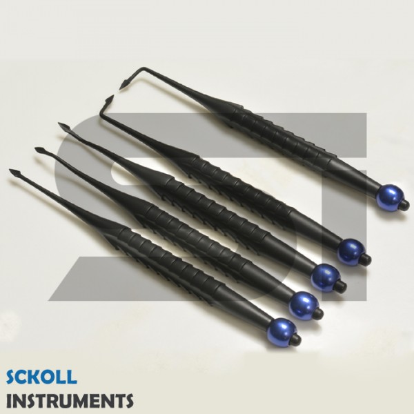 Spade PDL Elevator Set Of 5 Pcs (Black Coated)