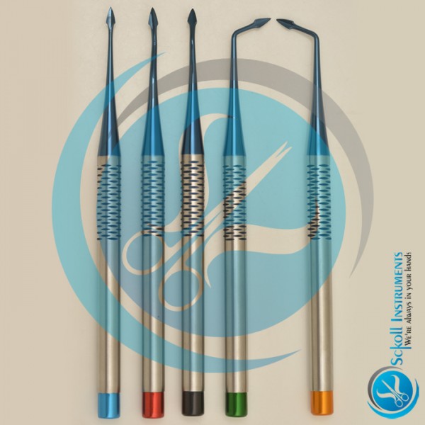 Spade Root Fragment Extraction Elevator Set of 5