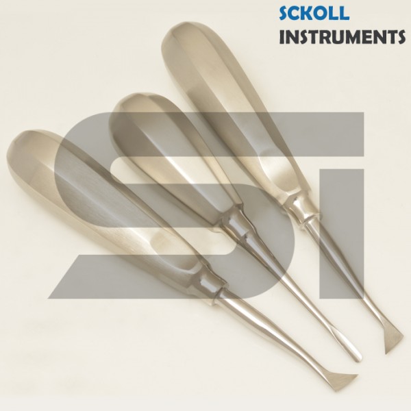 Dental Root Elevator Set of 3 Pcs